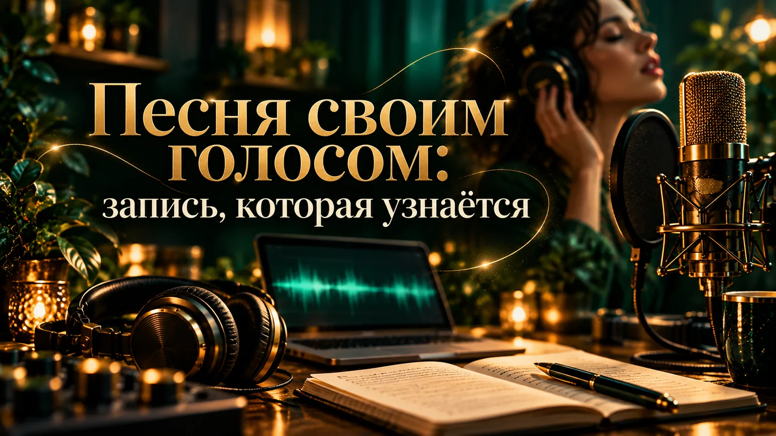 Песня своим голосом: как записать 30 секунд, чтобы тембр узнали