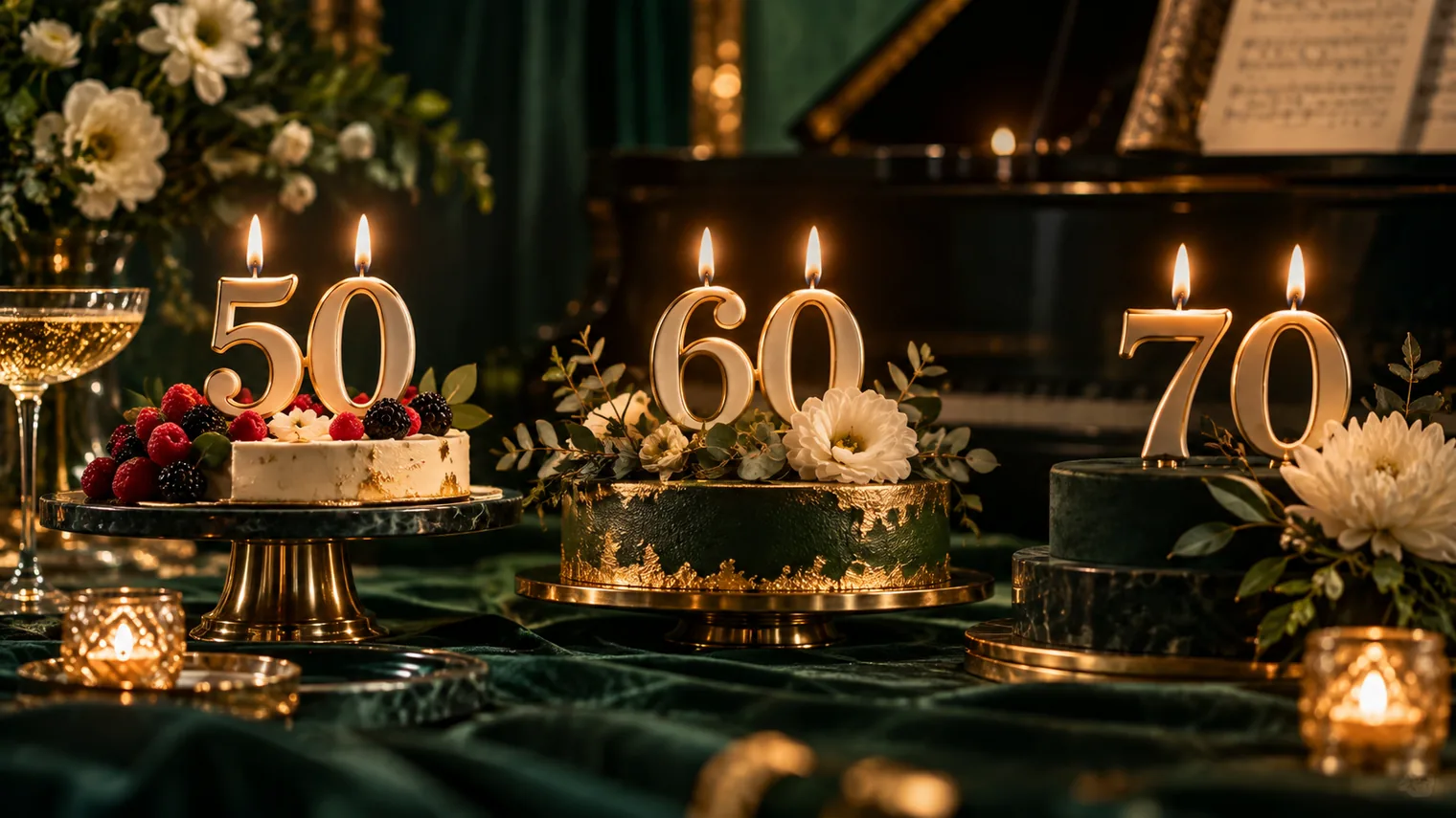 50, 60 и 70 лет — у каждой даты свой тон песни